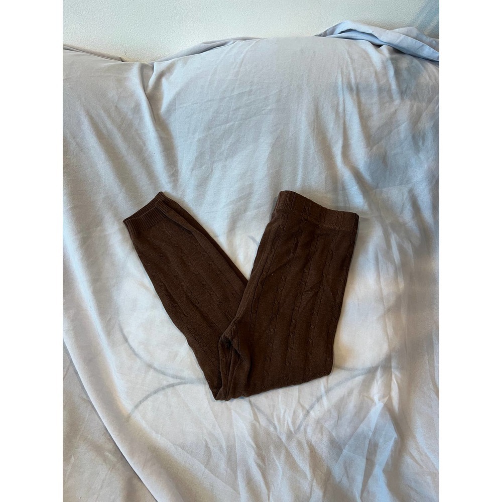 Spring Street Knit Leggings Womans M
